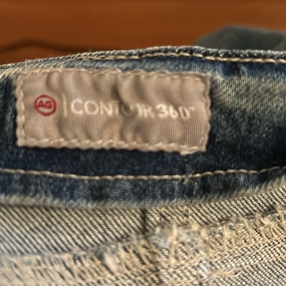 AG -✨FINAL PRICE-NWT- darted. “Aven” high-rise, relaxed, straight jeans. Contour - Picture 8 of 10